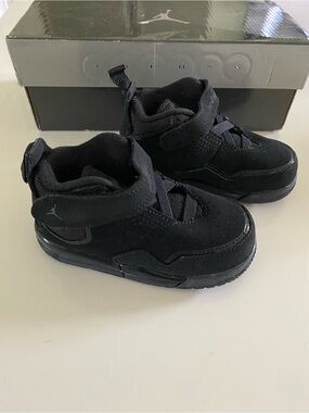 New Jordan Courtside Toddler Shoes - All Black